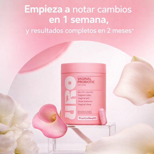 URO - Probióticos Vaginales (60 cápsulas)